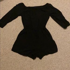 Abercrombie and Fitch Black Romper